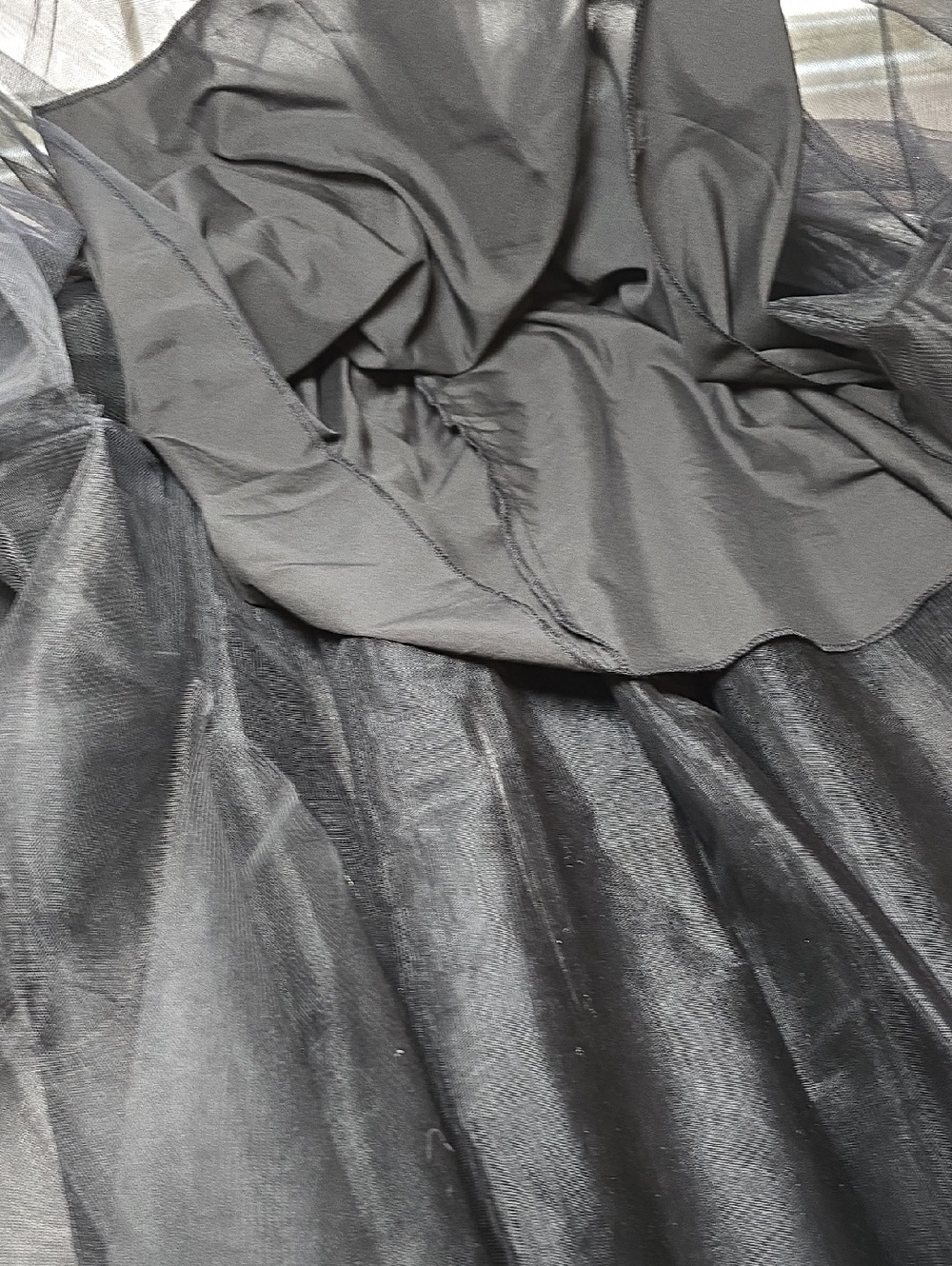 Women's Hi-Lo Long Tutu Tulle Bustle Skirt Elastic Waist Festival Party One Size - Picture 8 of 11
